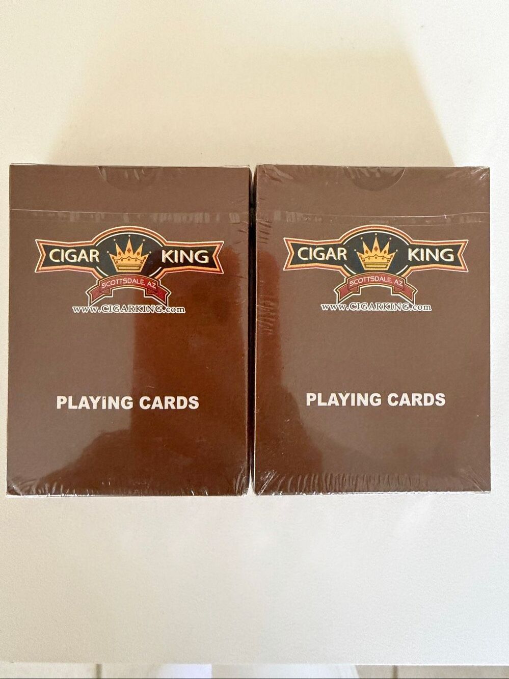 Cigar King Playing Cards 2 Decks